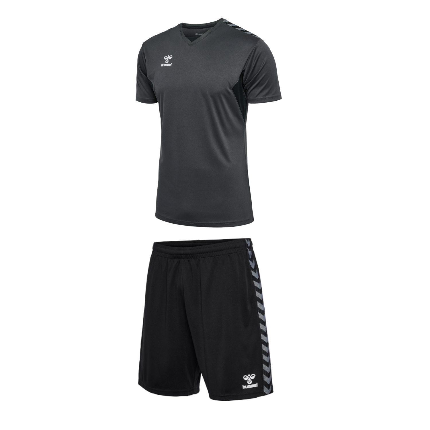 Hummel Sport/Performance Set Hmlauthentic Shirt + Short asphalt