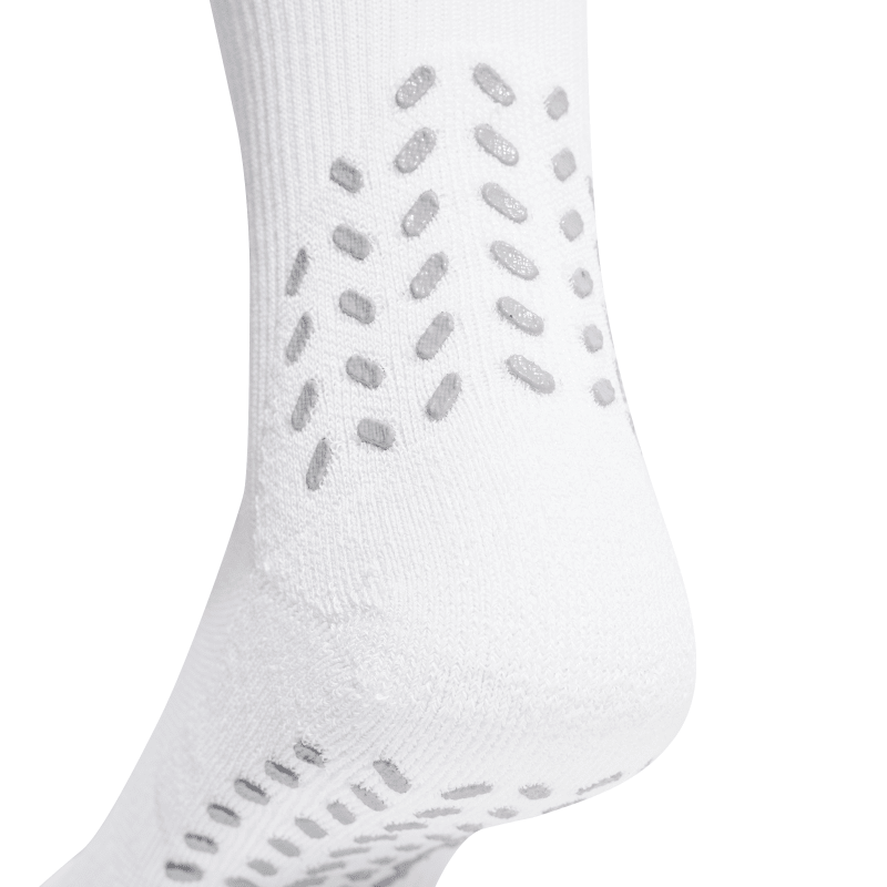 Adidas Crew Socks Football GRIP Printed Cushioned Crew Performance white-black