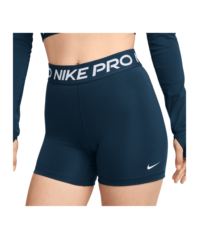 Nike Pro 365 5in Short Damen blau F478