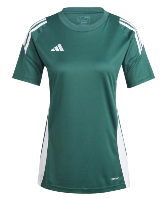 adidas Damen Trikot Tiro 24 Team Dark Green / White