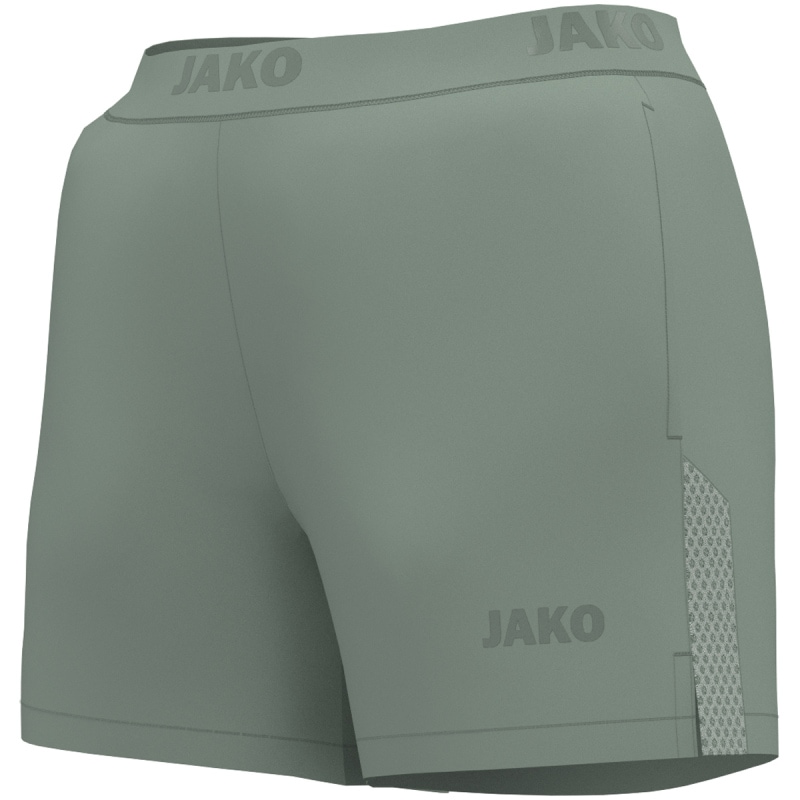 Jako Damen Running Short Power mintgrün