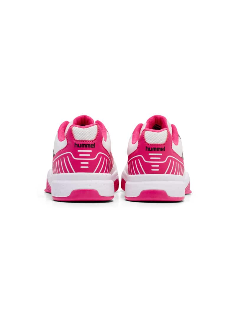 Hummel All Court Handballschuh bright white/raspberry sorbet