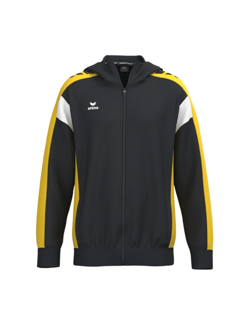 Erima CELEBRATE 125 Trainingsjacke mit Kapuze schwarz/gelb