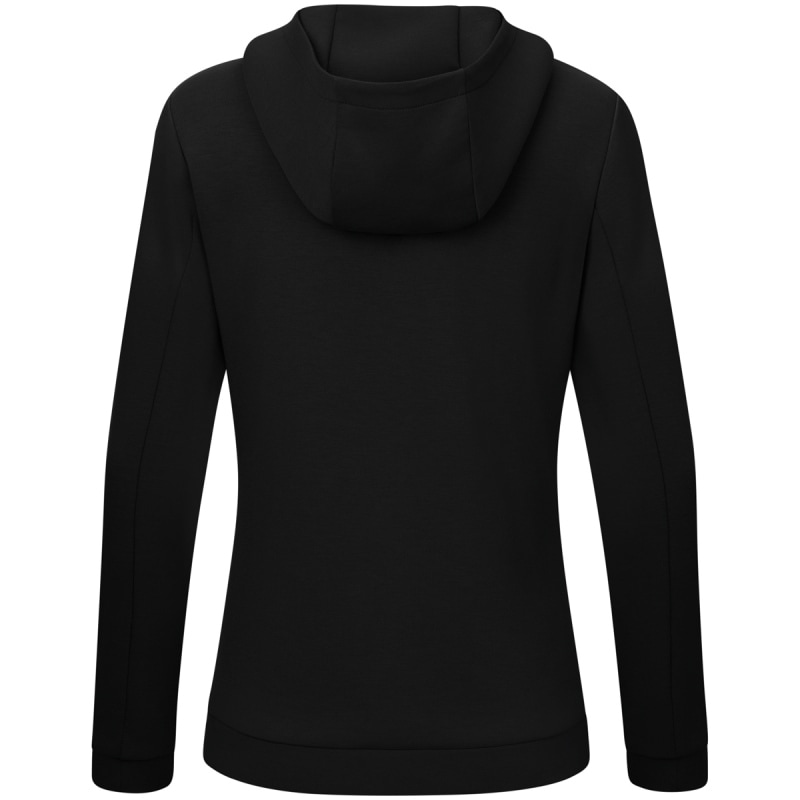 Jako Damen Zip Hoodie Pro Casual schwarz