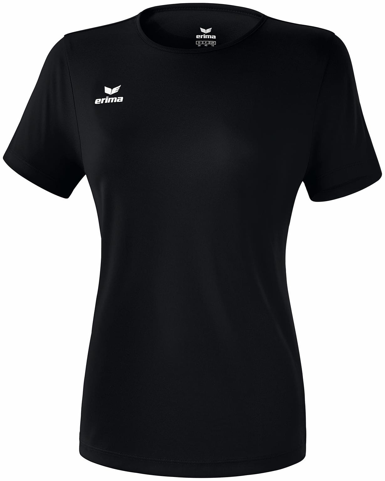 Erima Damen Funktions Teamsport T-Shirt schwarz