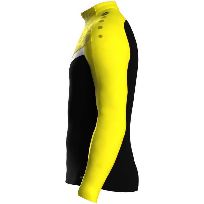 Jako  Ziptop Iconic schwarz/soft yellow