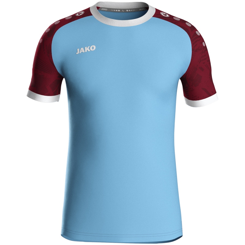 Jako Kinder Trikot Iconic KA lightblue/weinrot