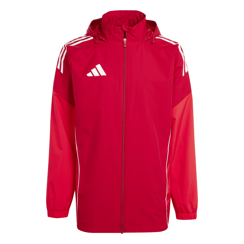 Adidas Allwetterjacke Tiro 25 Competition team power red 2-pure ruby