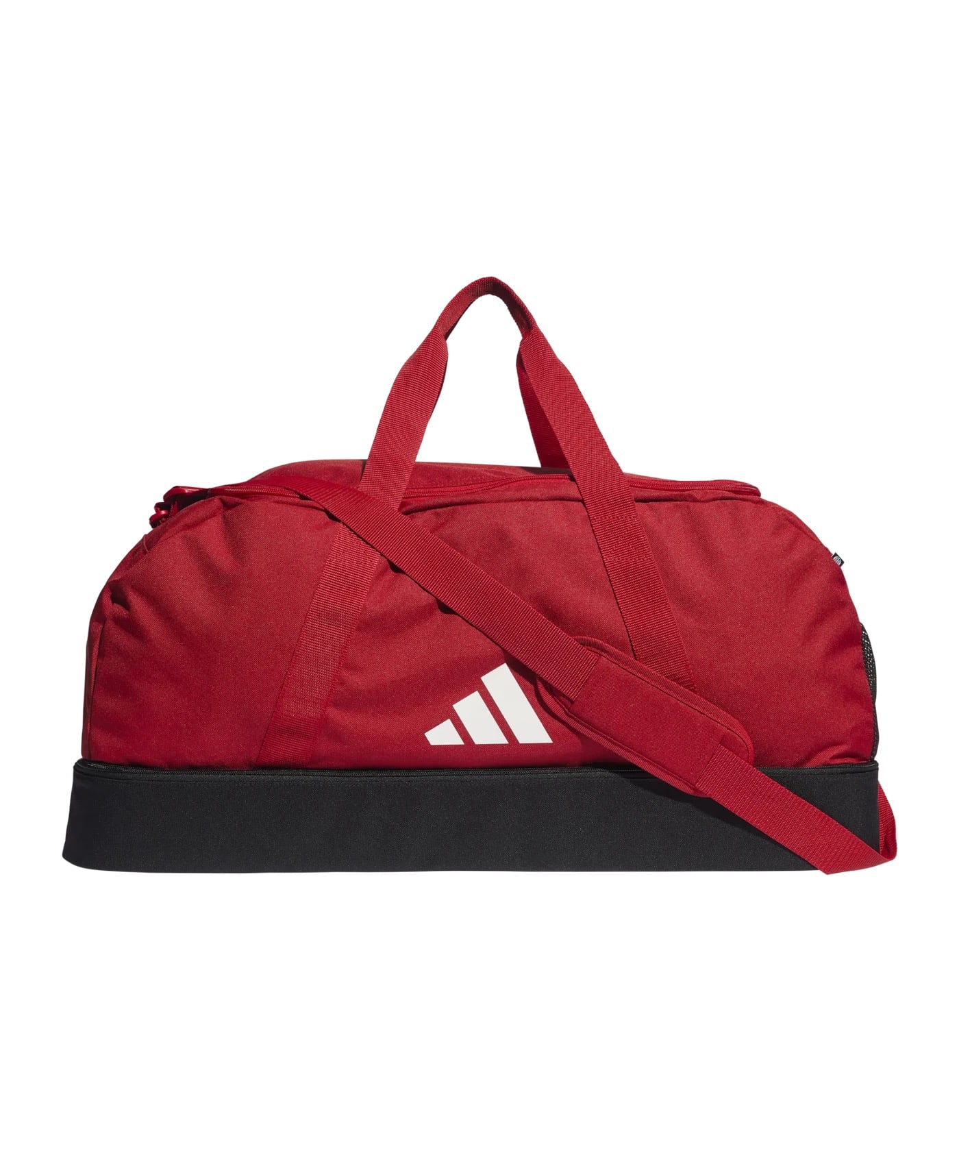 adidas Tiro League Duffel Bag Gr. L Rot Weiss