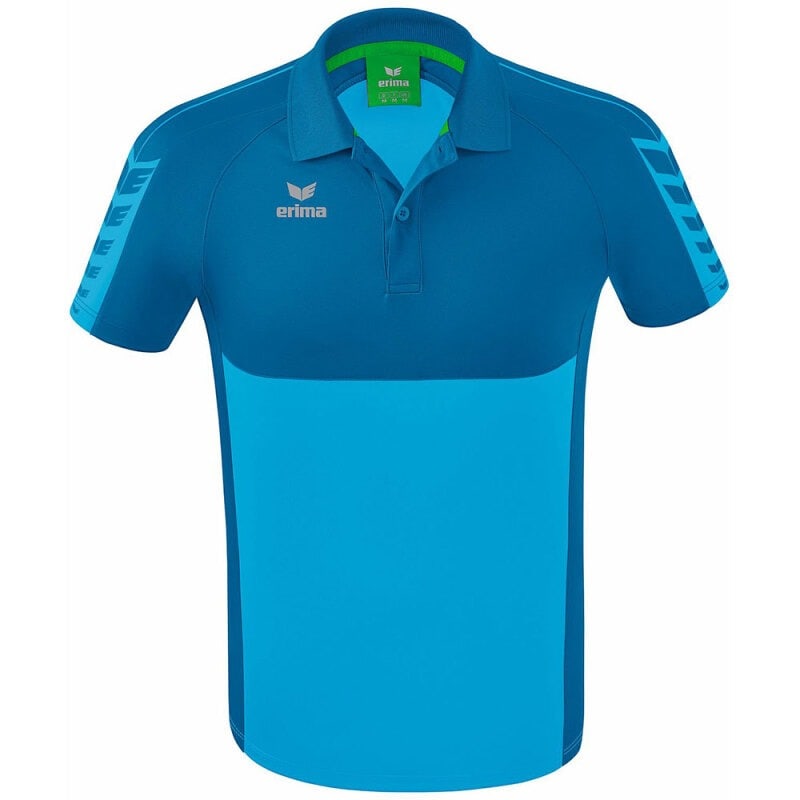 Erima Herren Polo Shirt Six Wings blau