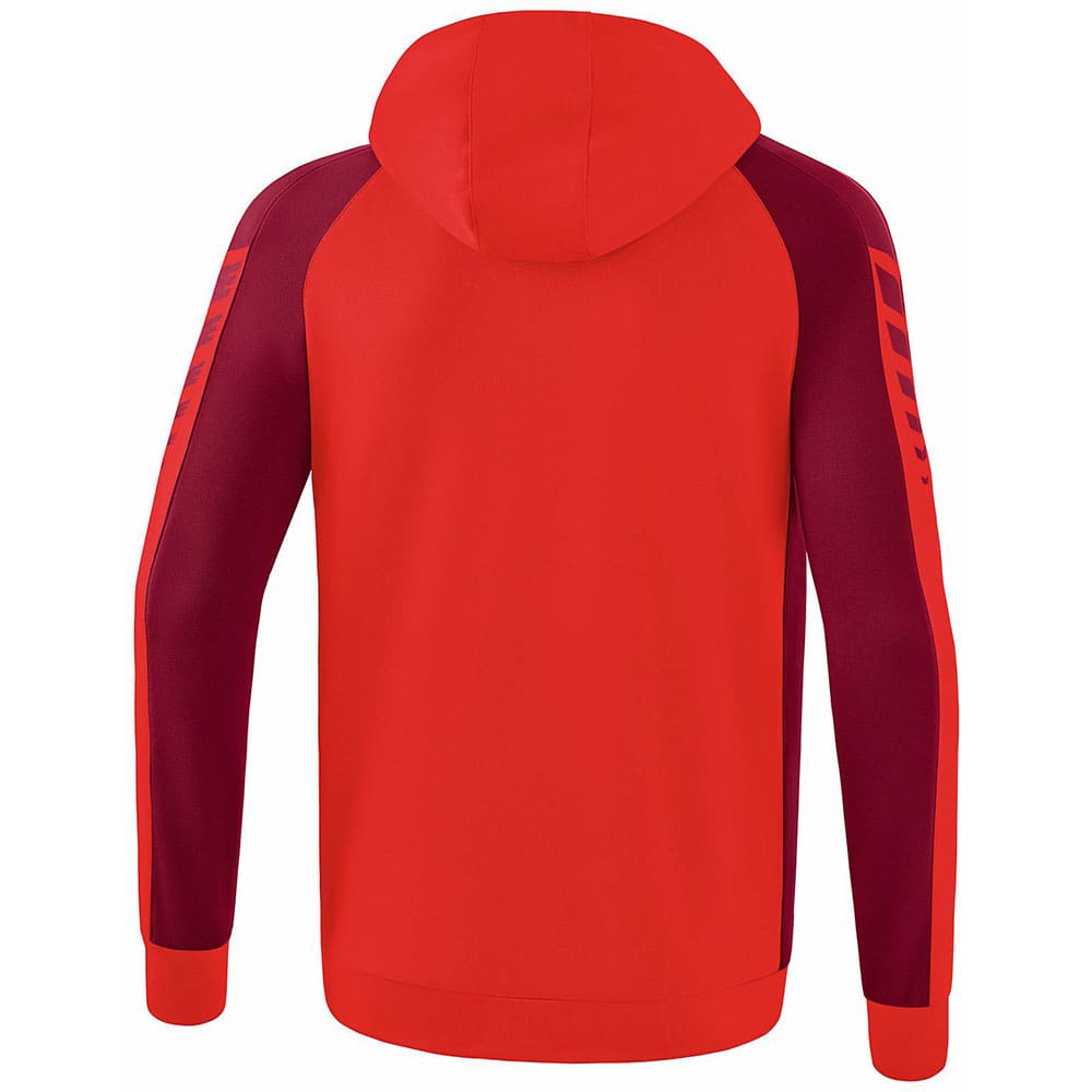 Erima Kinder Trainingsjacke mit Kapuze Six Wings rot