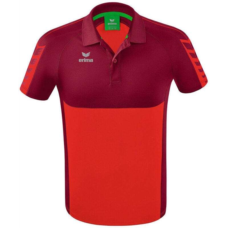 Erima Herren Polo Shirt Six Wings rot