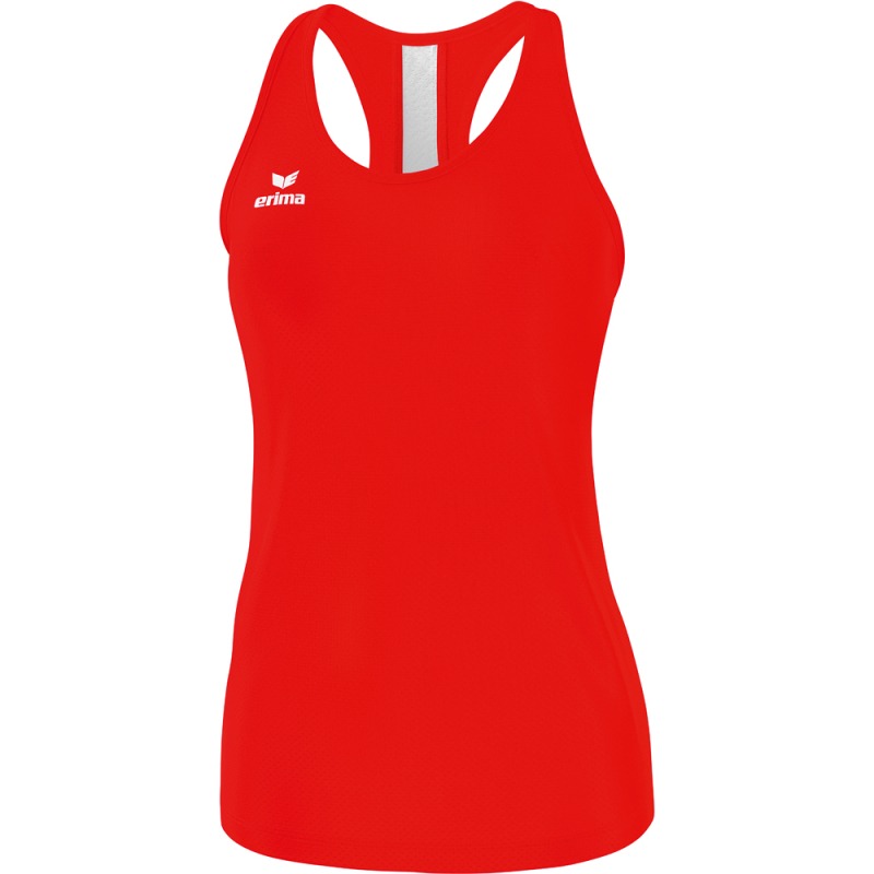 Erima Damen Tank Top Squad rot-schwarz-weiß