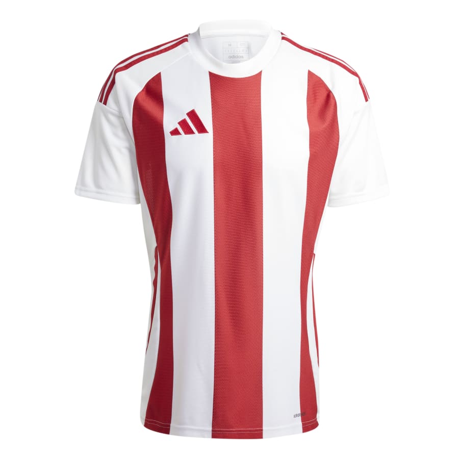 adidas Trikot Striped 24 White / Team Power Red