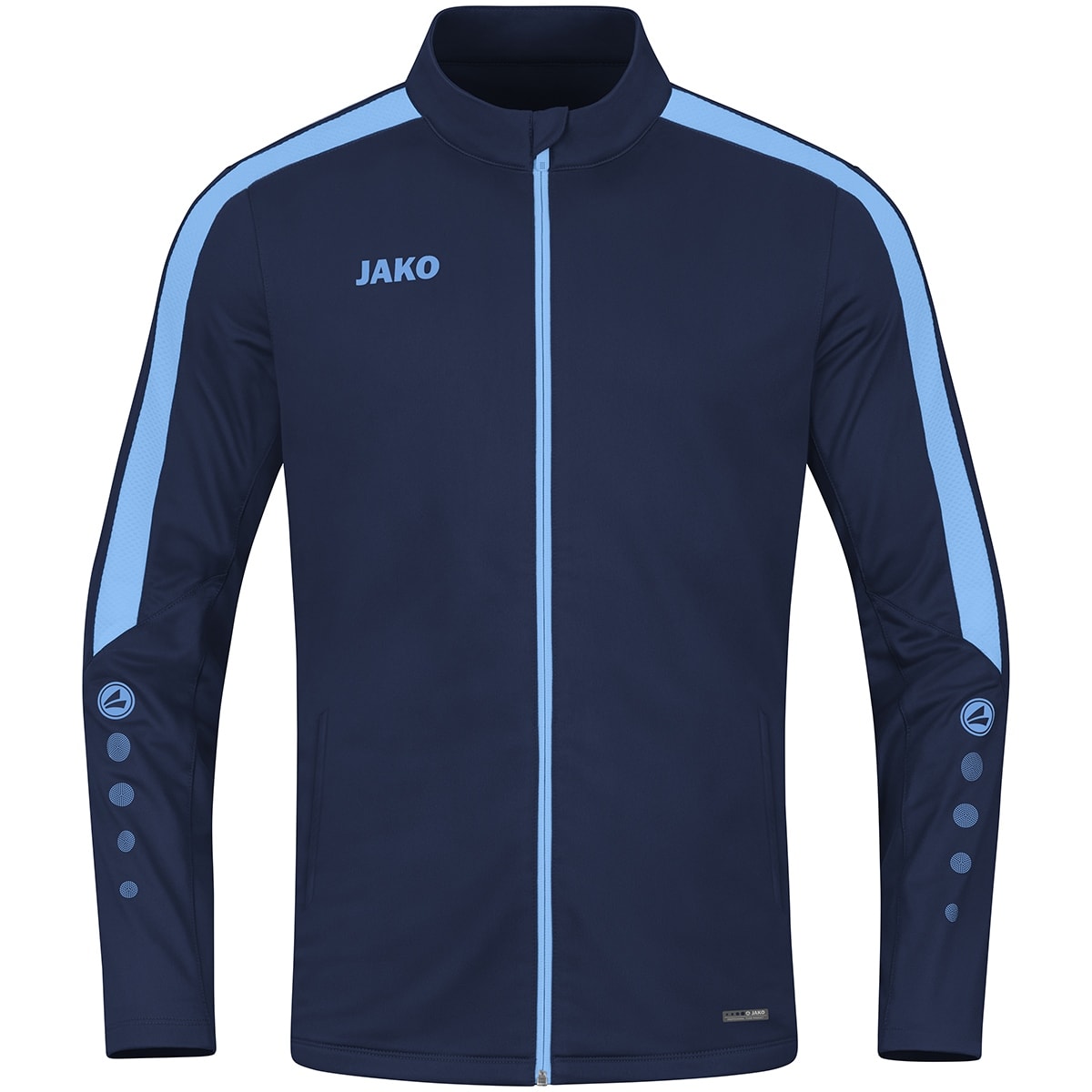 Jako Herren Polyesterjacke Power marine/skyblue