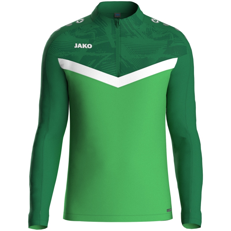 Jako  Ziptop Iconic soft green/sportgrün