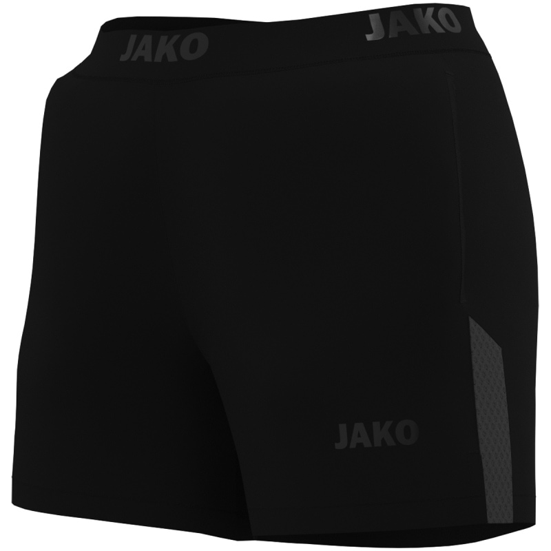 Jako Damen Running Short Power schwarz