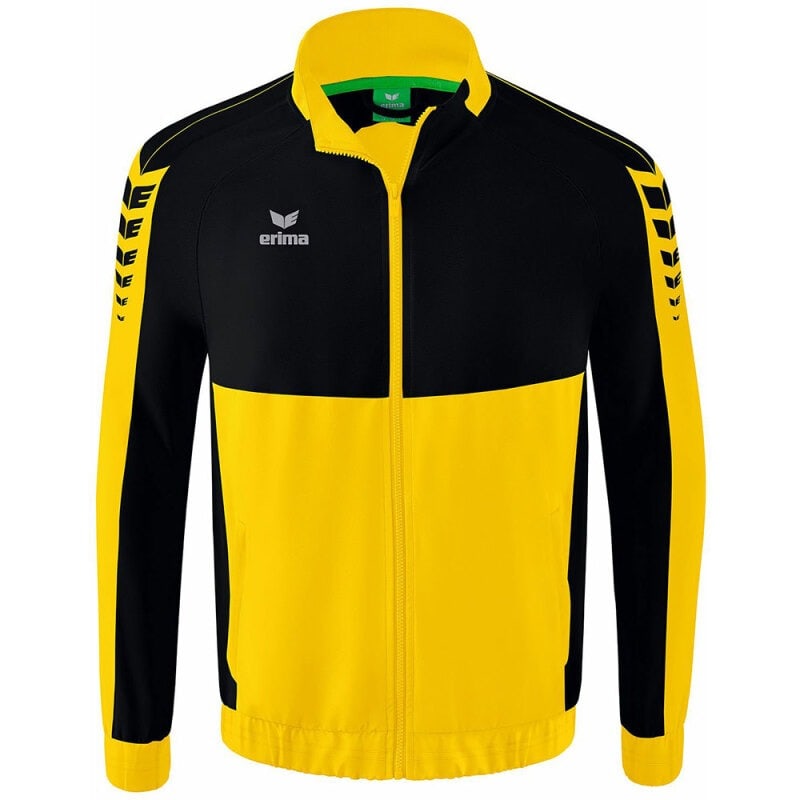 Erima Herren Präsentationsjacke Six Wings gelb-schwarz