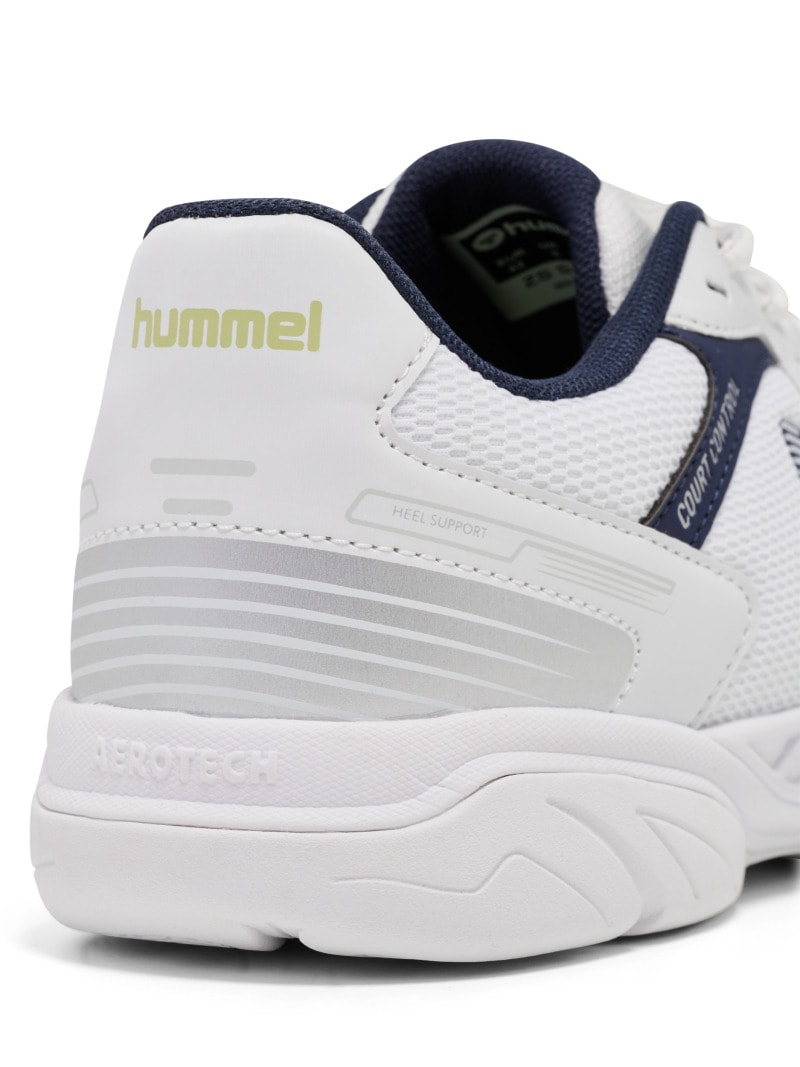 Hummel Court Control II Handballschuh white/black iris