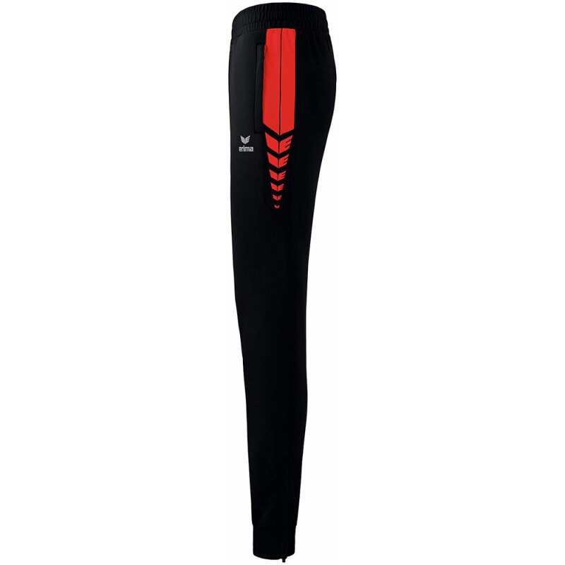 Erima Damen Trainingshose Six Wings schwarz-rot