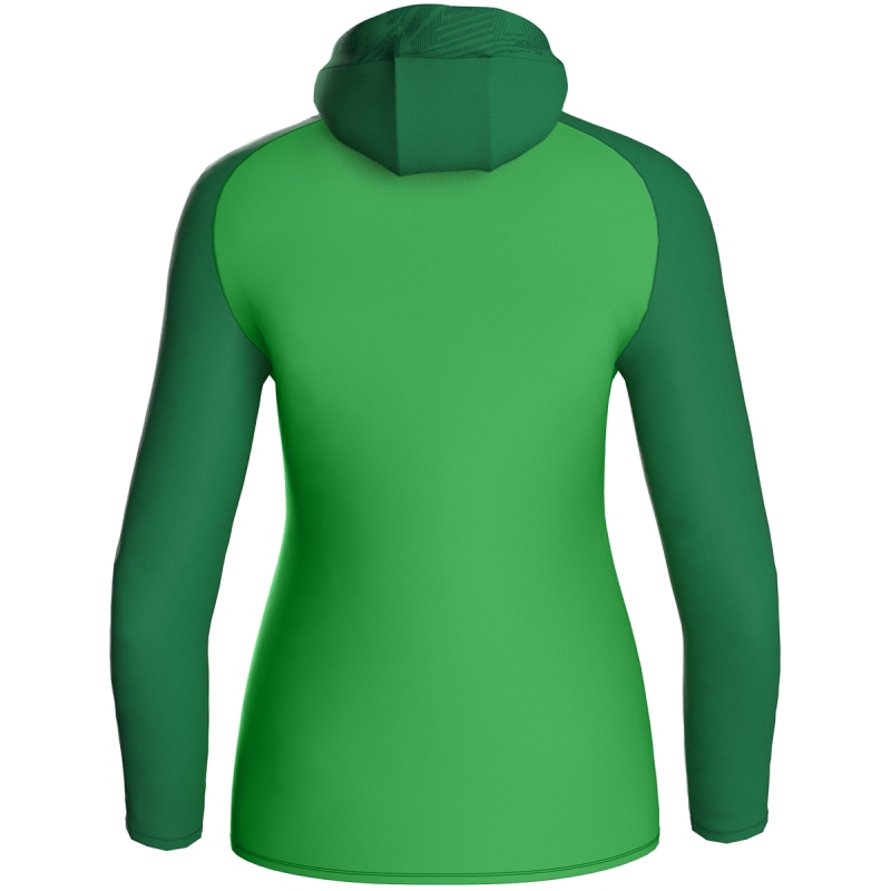 Jako Damen Kapuzenjacke Iconic  soft green/sportgrün