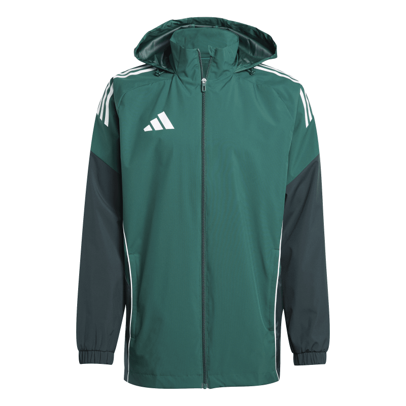 Adidas Allwetterjacke Tiro 25 Competition team dark green-shadow green