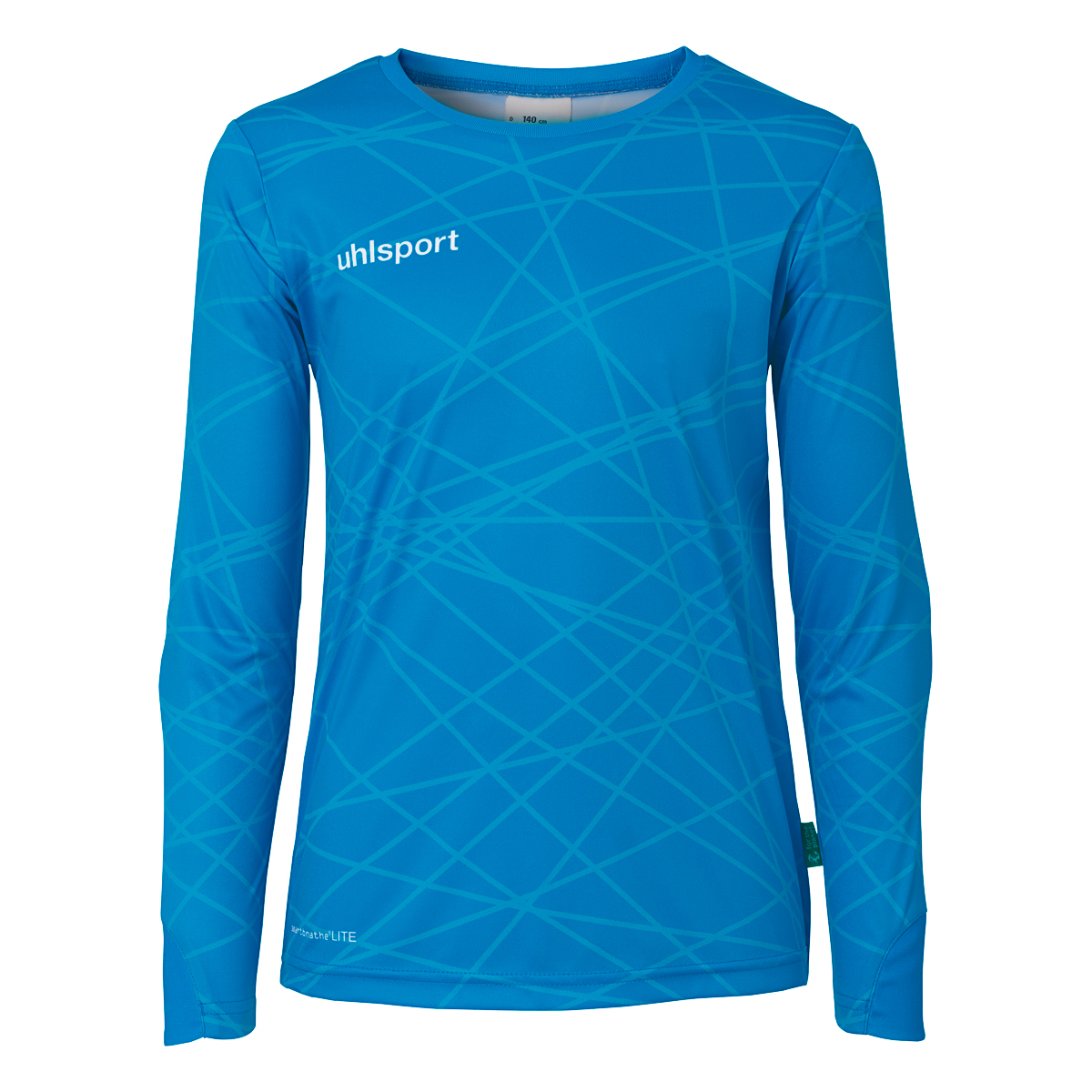 uhlsport Prediction Torwart Set Kinder fluo blau