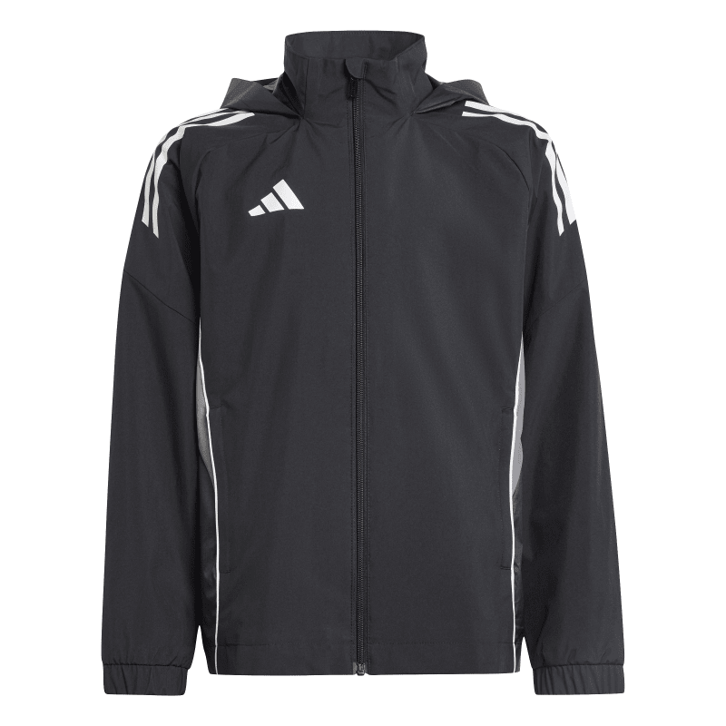 Adidas Kinder Allwetterjacke Tiro 25 Competition black-team grey four