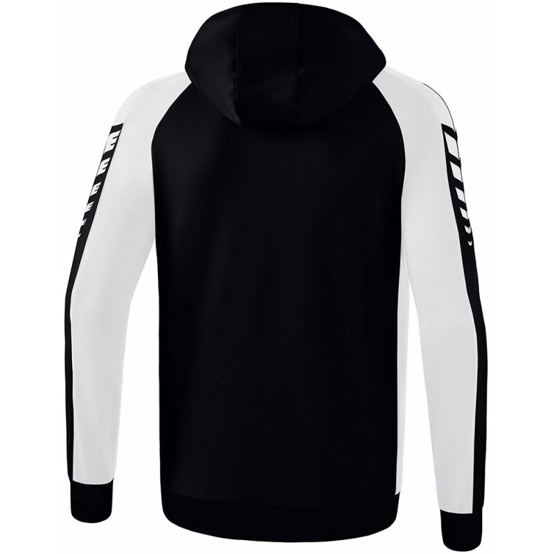 Erima Herren Trainingsjacke mit Kapuze Six Wings schwarz