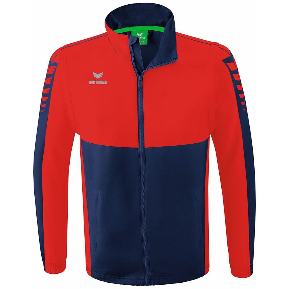 Erima Trainingsjacke Six Wings m.abnehmbaren Ärmeln blau