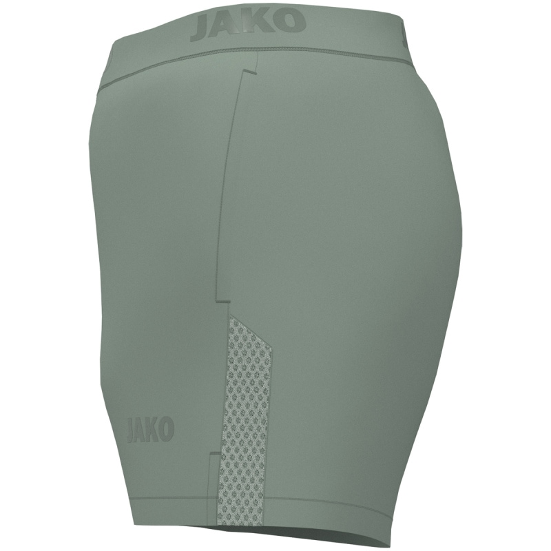 Jako Damen Running Short Power mintgrün