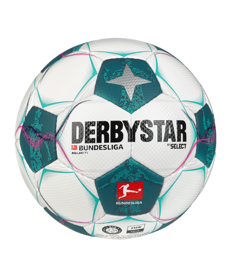 Derbystar 10x Ballpaket Bundesliga Brillant TT v24 Trainingsball inkl. Ballsack | Größe 5