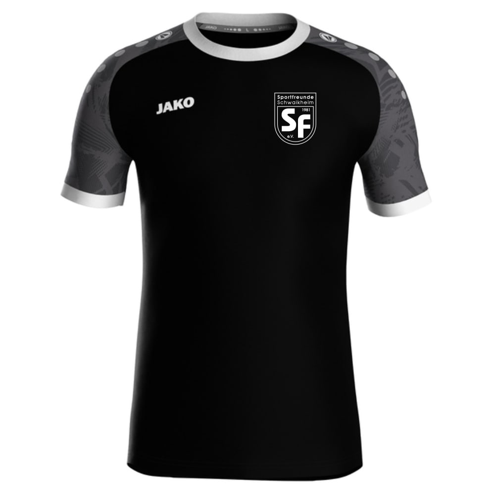 SF Schwaikheim Jako Trikot Iconic schwarz/anthrazit