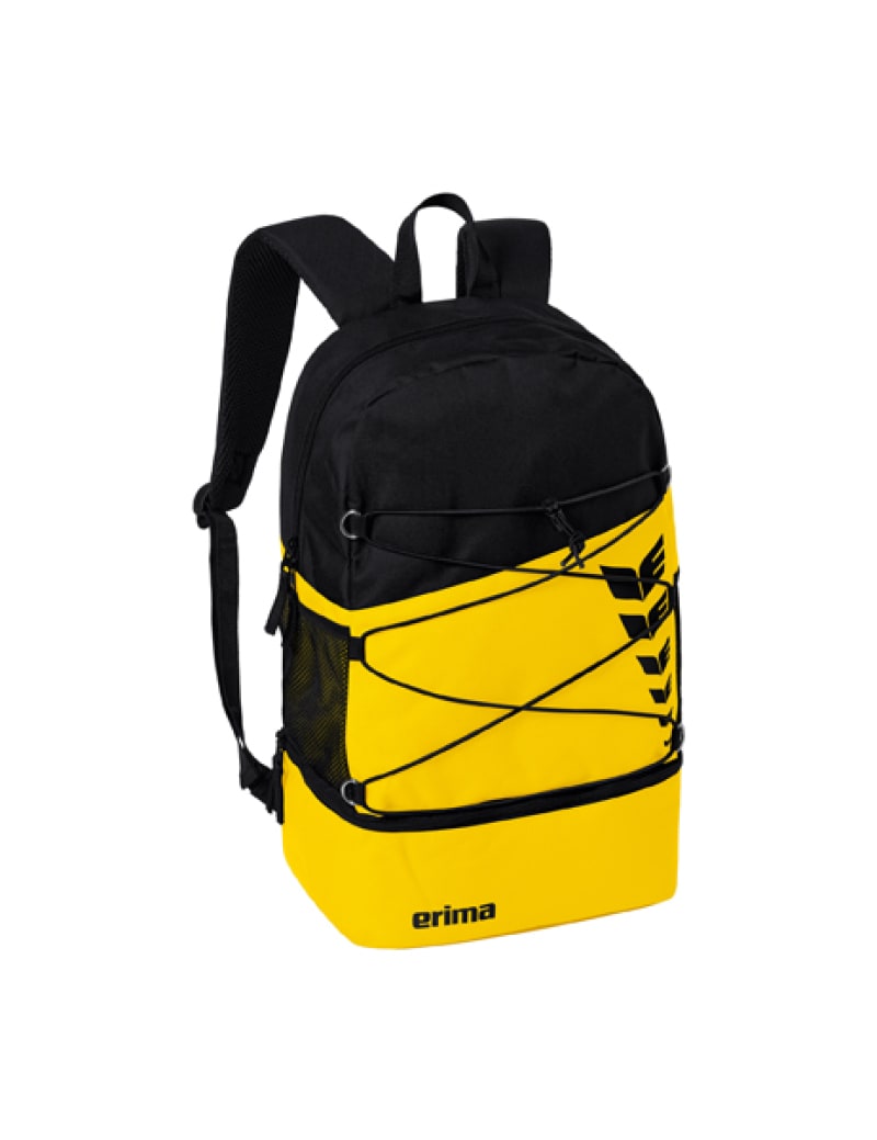 Erima SIX WINGS Rucksack gelb/schwarz