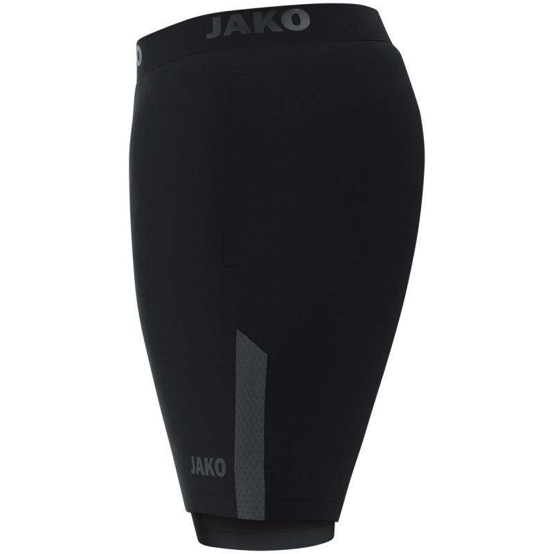 Jako  2-in-1 Short Power schwarz