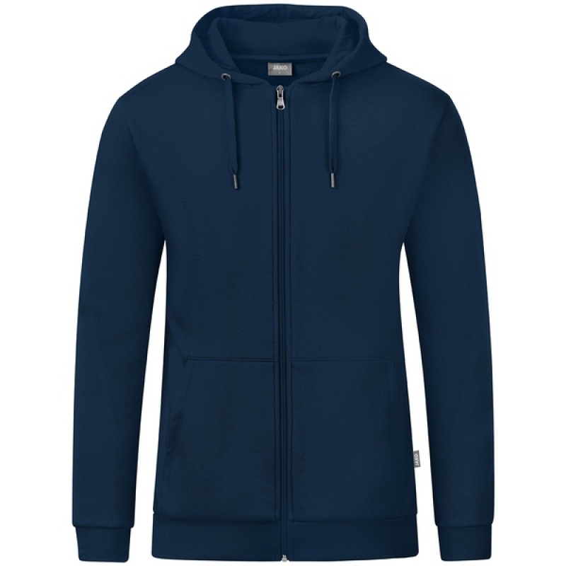 Jako Kapuzenjacke Organic marine