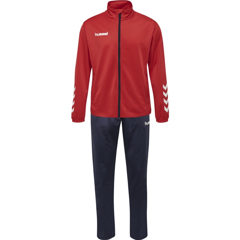 Hummel Hmlpromo Poly Suit true red/marine