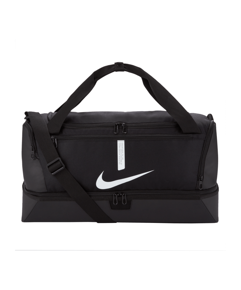 Nike Academy Team Hardcase Tasche Medium mit Bodenfach schwarz