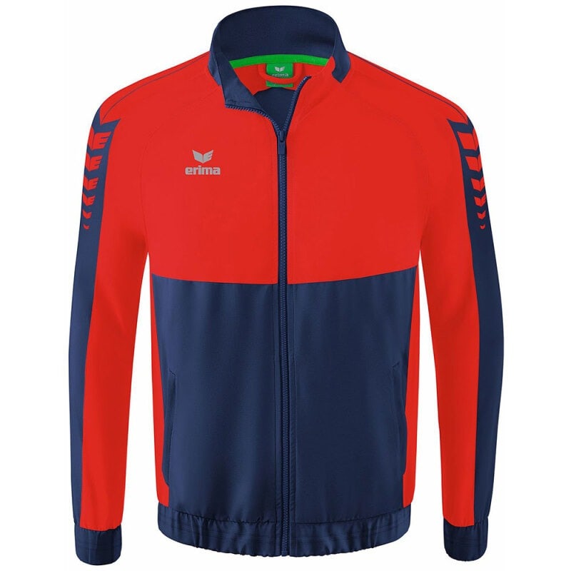 Erima Herren Präsentationsjacke Six Wings blau-rot