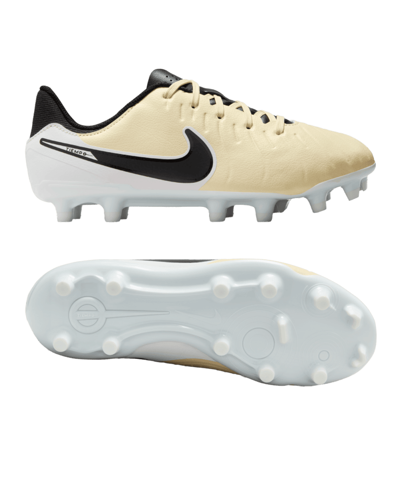 Nike Jr Tiempo Legend X Academy FG/MG Mad Ready Kids Beige Schwarz F700