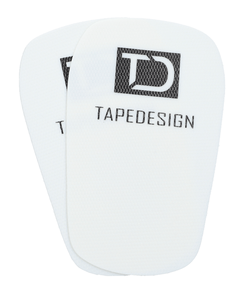 Tapedesign Performance Shinguards Schienbeinschoner weiß