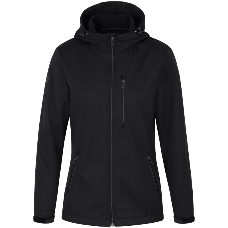 Jako Damen Softshelljacke Premium schwarz