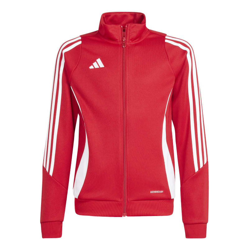 adidas Kinder Trainingsjacke Tiro 24 Team Power Red / White