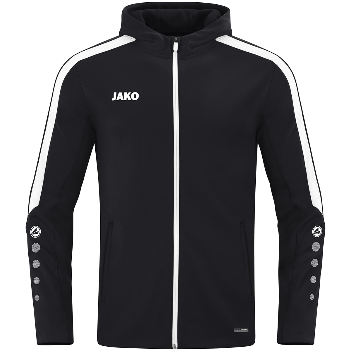 Jako Herren Kapuzenjacke Power schwarz