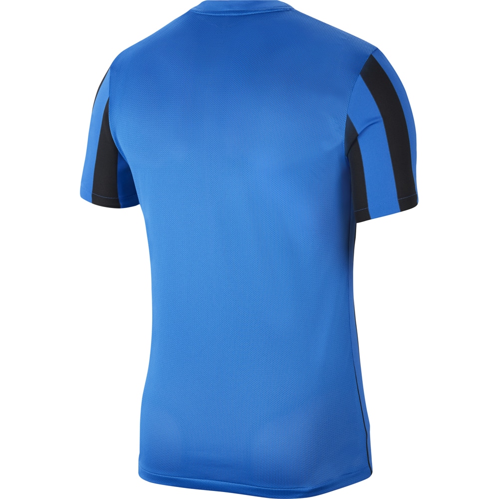 Nike Kinder Kurzarm Trikot Striped Division IV blau-schwarz