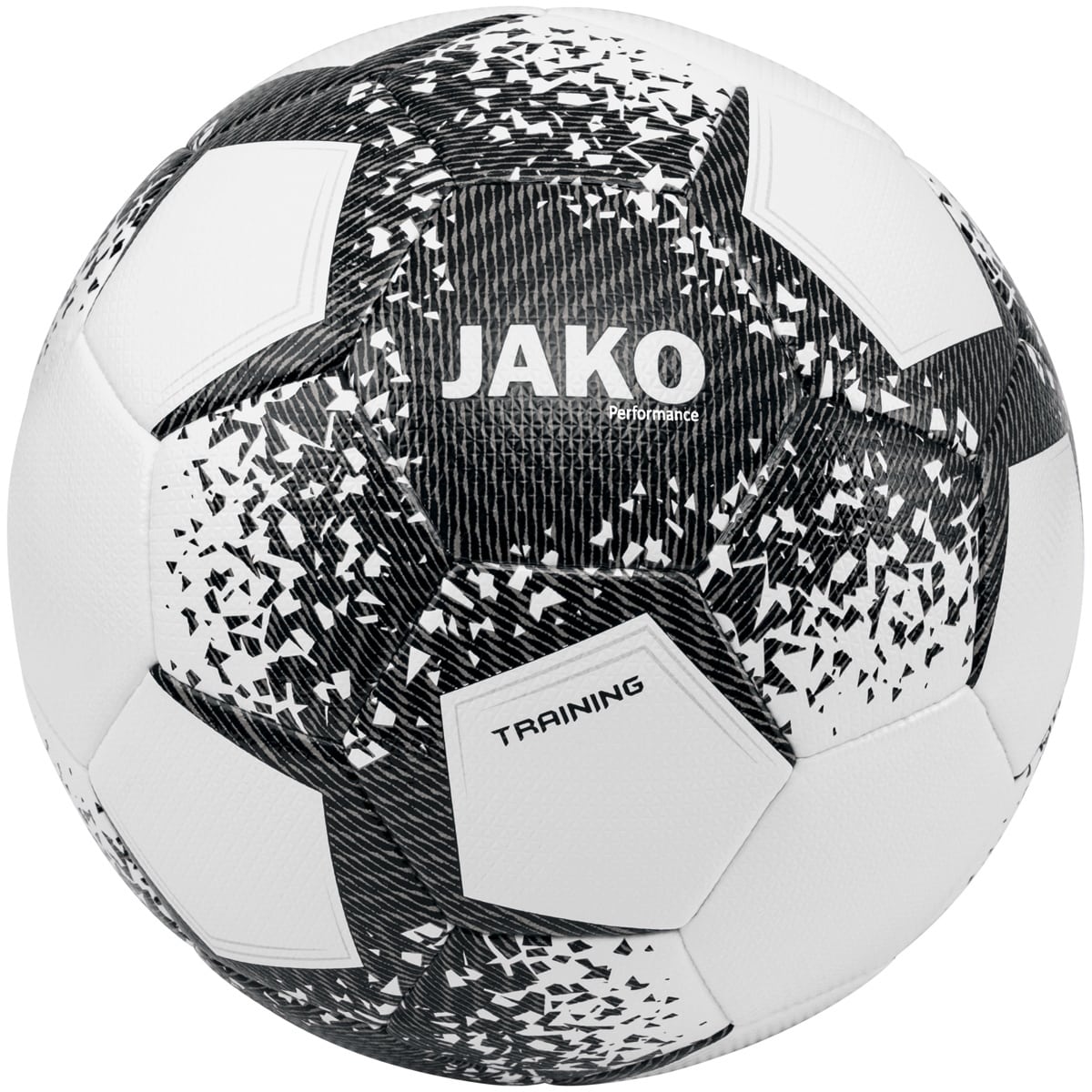 Jako 10x Ballpaket Trainingsball Prestige weiß/schwarz/steingrau inkl. Ballsack | Größe 5