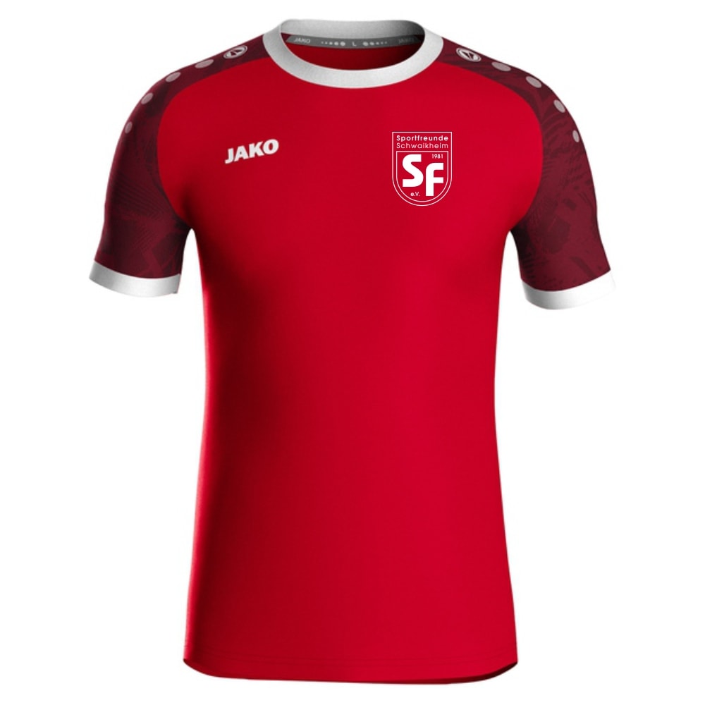 SF Schwaikheim Jako Trikot Iconic rot/weinrot