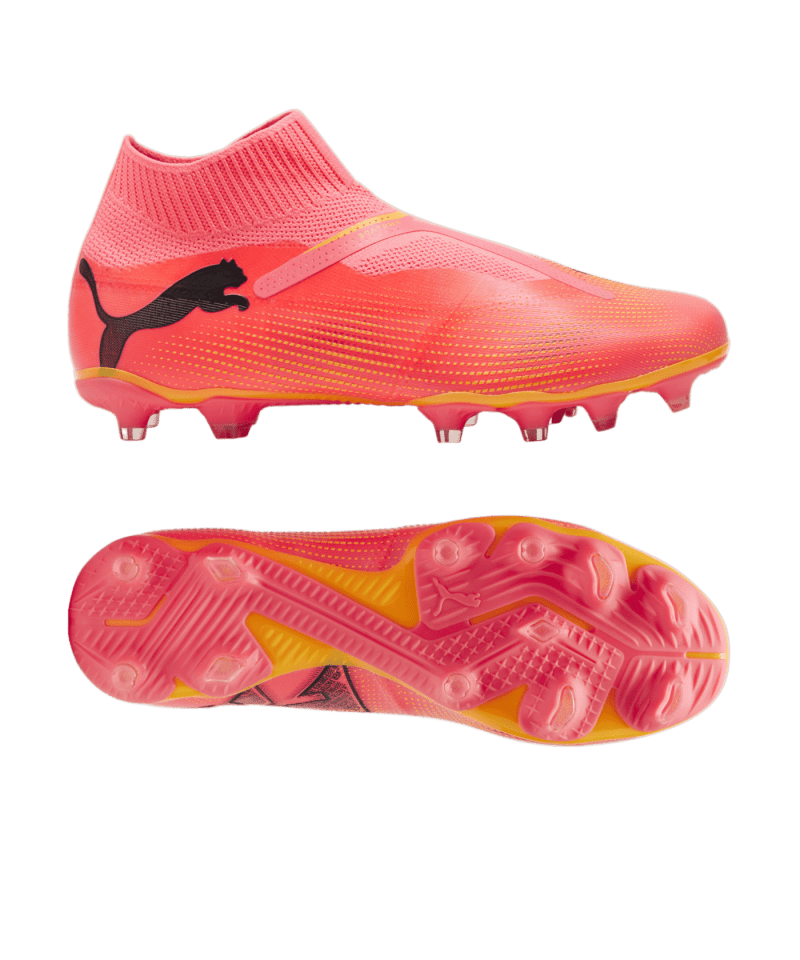 Puma FUTURE 7 Match+ LL FG/AG The Forever Faster Rosa Schwarz F03