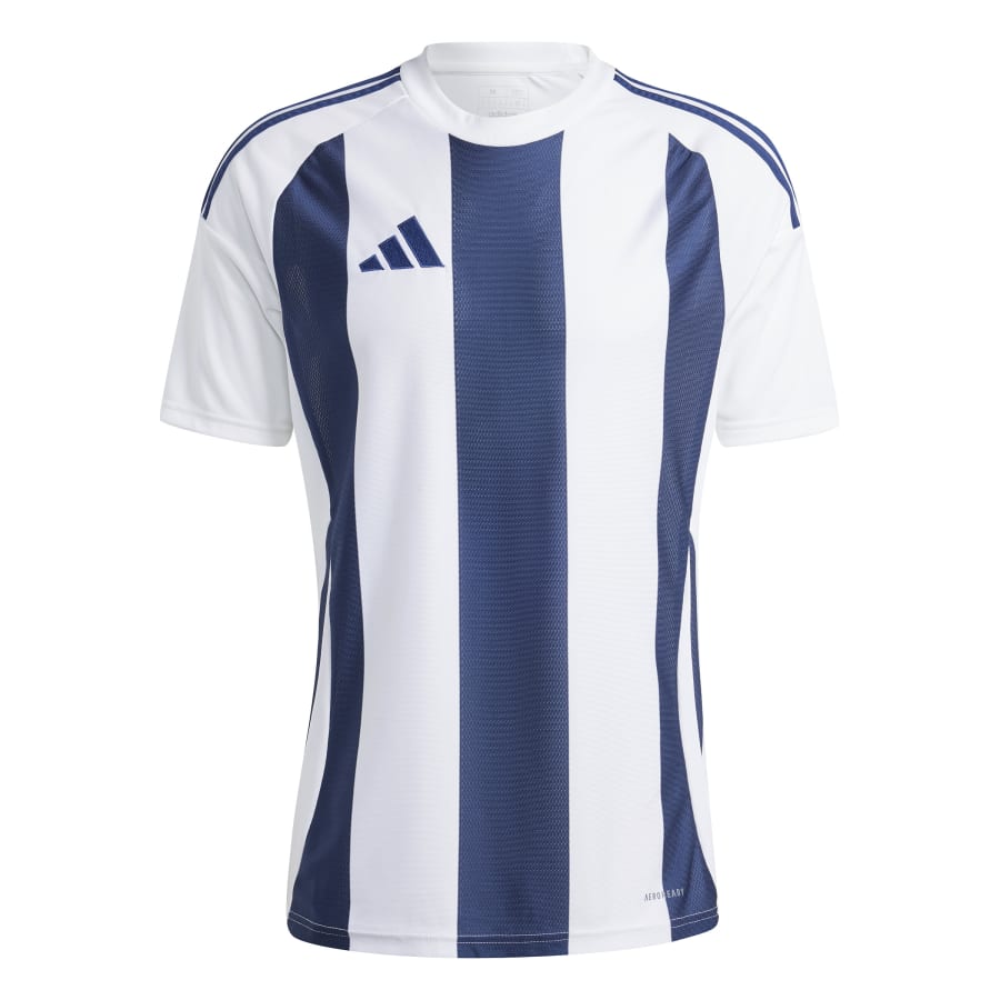 adidas Trikot Striped 24 Team Navy Blue / White / White