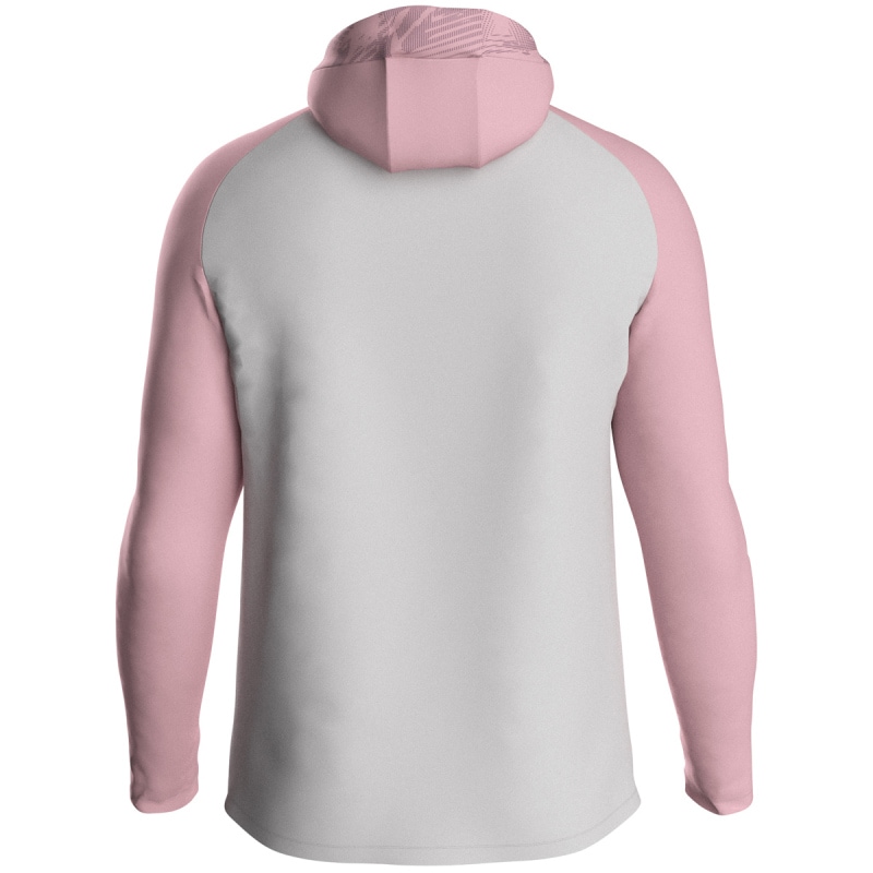 Jako Kinder Kapuzenjacke Iconic  soft grey/dusky pink/anthra light